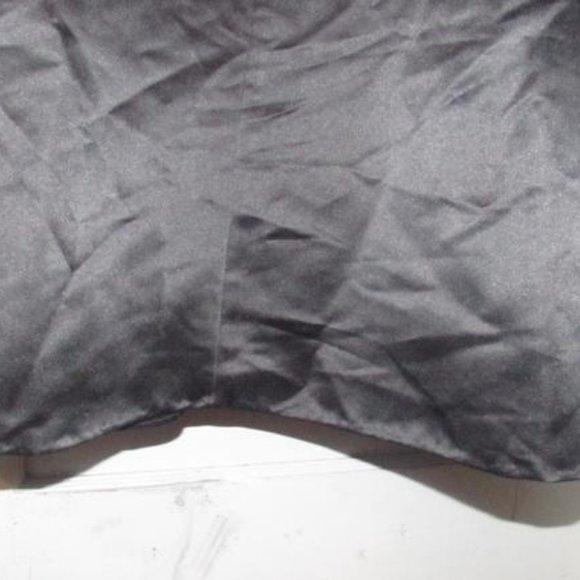 Jessica McClintock Black Silk Strapless Corset Mid - Picture 6 of 8